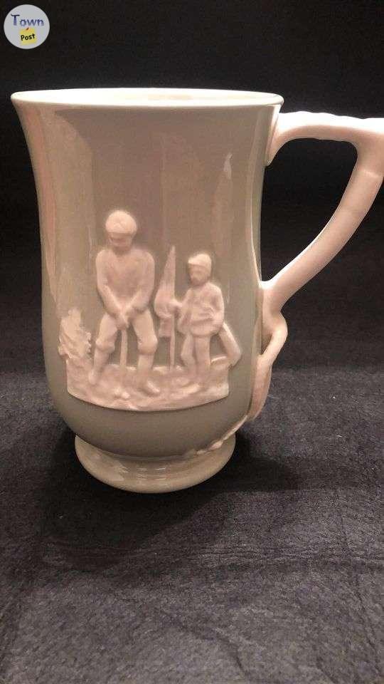 Photo of Copeland Spode Fortuna Golfing Tanker Beer Mug Stein