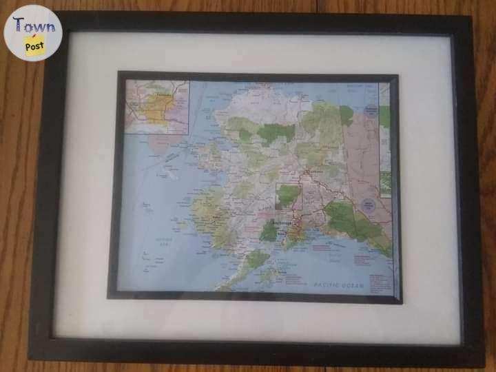 Photo of Framed maps 