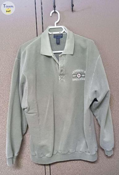 Photo of University of Saskatchewan collared long sleeve shirt - 1