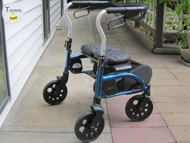 Photo of NEAR NEW EVOLUTION XPRESSO MINI ZERO ROLLATOR WALKER FOR SALE - 1