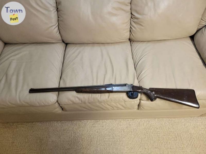 Photo of (Reduced)Steven's model 22-410 combination rifle