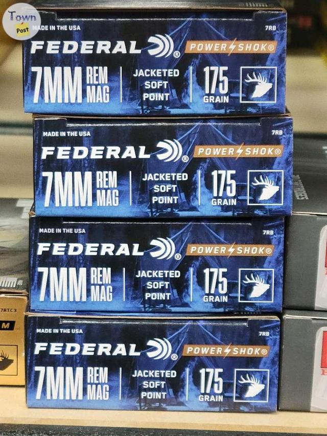 Photo of Federal 7mm Rem Mag 175 grain