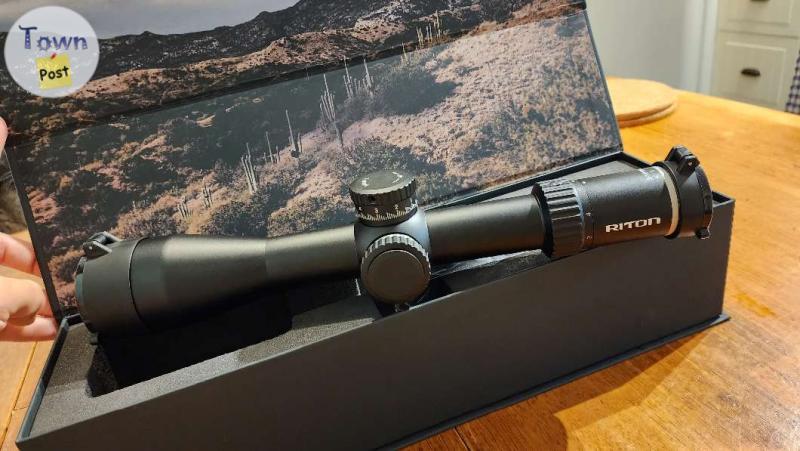 Photo of Riton Conquer X7 3-18x50 HD/ED FFP 34mm Tube Scope w/Scope Level