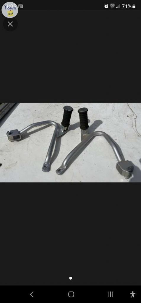 Photo of KAWASAKI  KLR PASSENGER FOOT PEGS