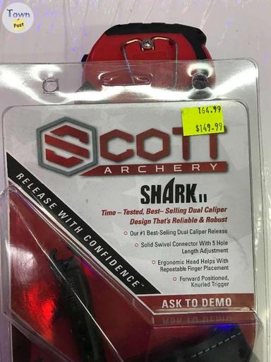 Photo of SCOTT  SHARK II - ARCHERY RELEASE ** BRAND NEW ** - 2