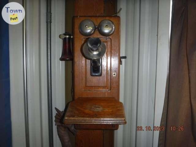 Photo of antique telephone