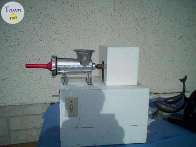 Photo of Meat grinder & stuffer