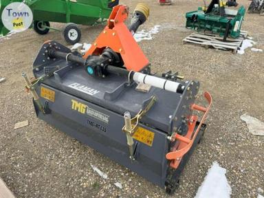 Photo of TMG Industrial 55” 3-Point Hitch Rotary Tiller - 1