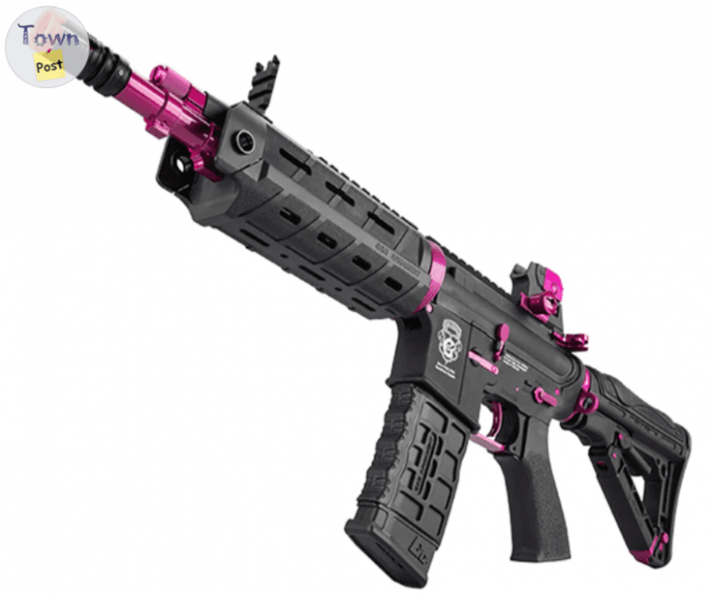 Photo of G&G GR4 G26 'Femme Fatale' BLACK ROSE Electric Blowback AEG Airsoft Rifle $430