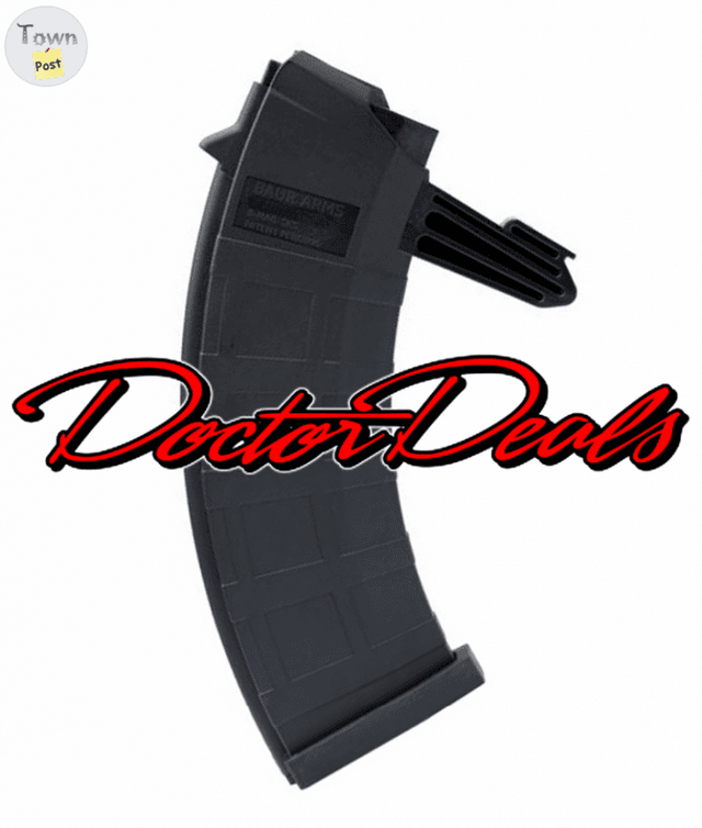 Photo of Baur Arms, SKS, Black, Polymer, 5-30, 7.62×39, Magazine MARMBMAGSKS