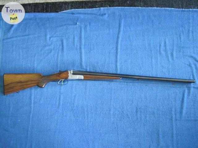 Photo of Giuseppe Gitti 20 GA. side by side shotgun