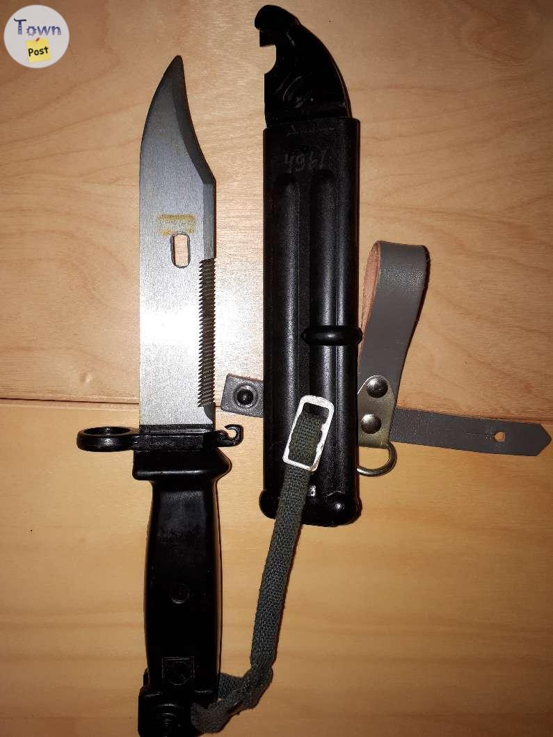 Photo of New East German AK-47 bayonet