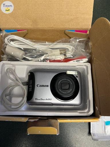 Photo of Canon PowerShot A490 Digital Camera - 1