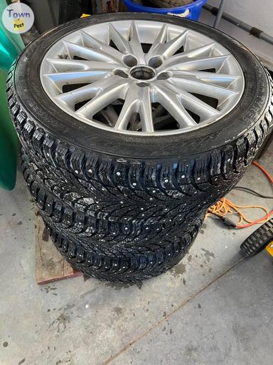 Photo of Nokian Studded Winter Tires and Rims 235/45 R18 - 1