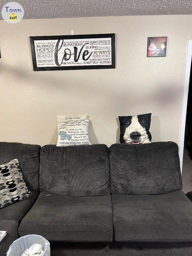 Photo of 3 piece sectional  - 2