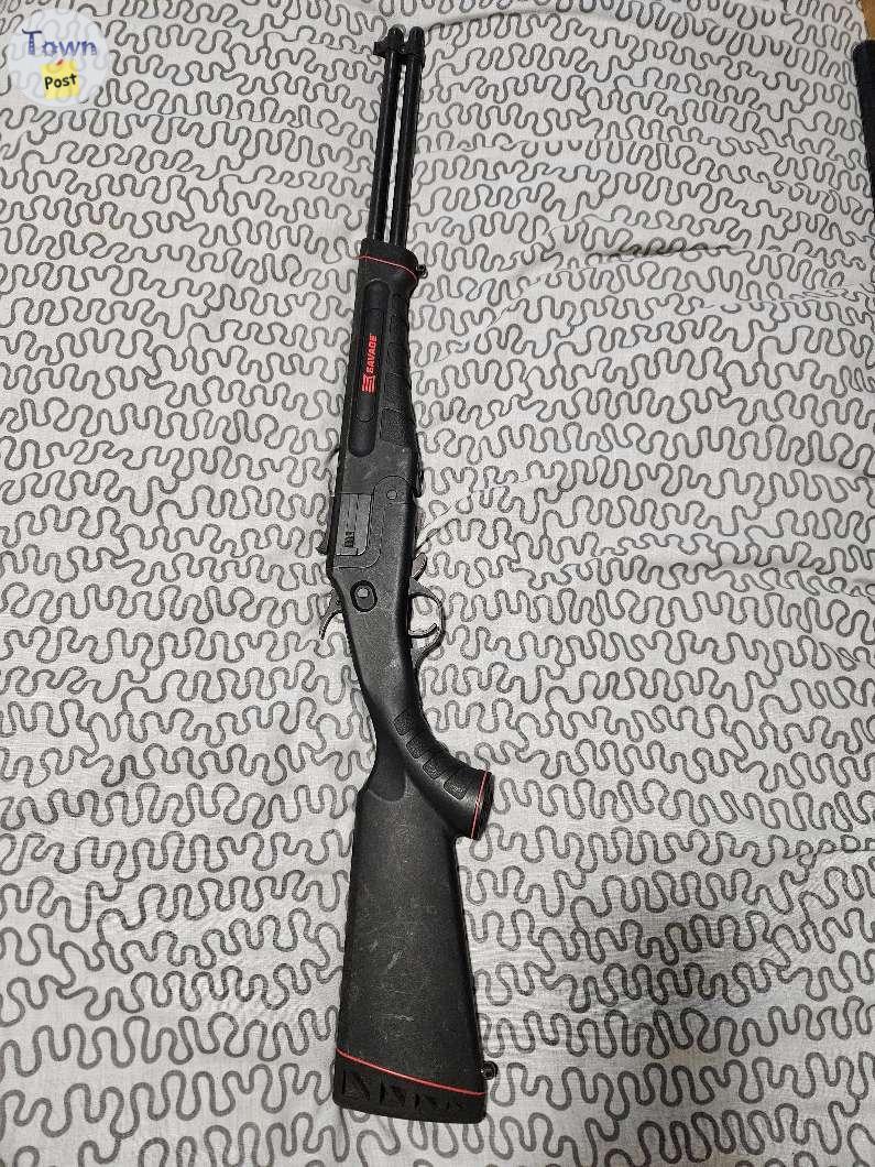 Photo of Savage .22/410 over and under Model 42