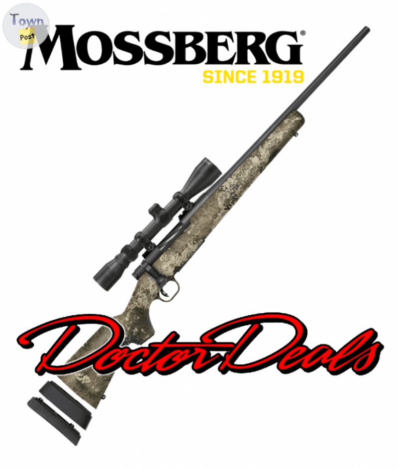 Photo of MOSSBERG PATRIOT SUPER BANTAM SCOPED Camo COMBO Bolt Action Rifle 28050,  (Clearance Price !!) (Discontinued SKU !!)