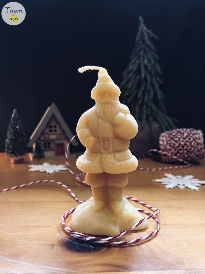 Photo of Beeswax Santa Claus Candle