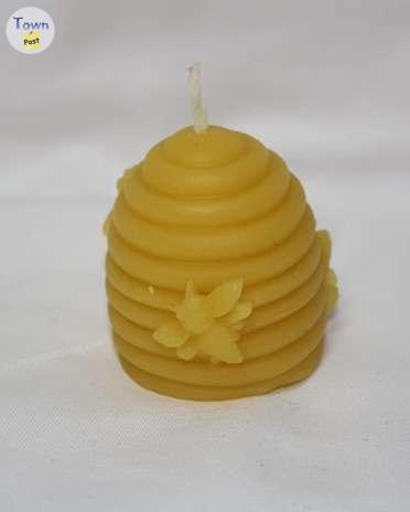 Photo of Beeswax Beehive Candle