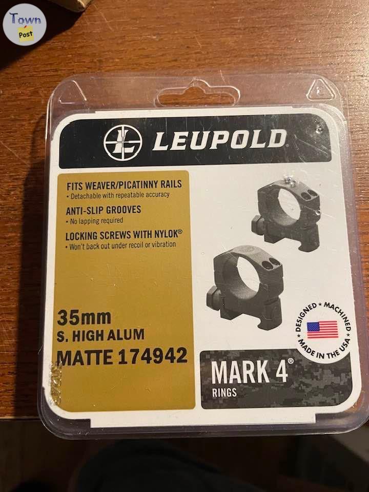 Photo of 35mm Leupold Mark 4 Rings S high