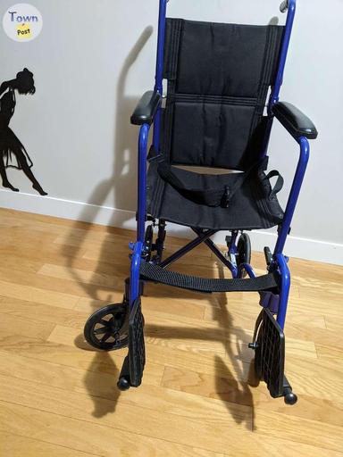 Photo of  Transport Wheelchair,          Drive Medical Deluxe Lightweight  - 1