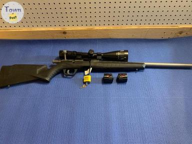 Photo of Savage B22 FV STAINLESS c/w Vortex Crossfire II 4-16x50 Scope - 1