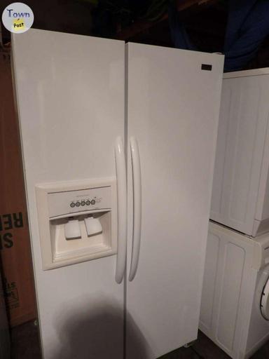 Photo of Kenmore Counter Depth  Side x Side Fridge. Working, &    Clean - 2