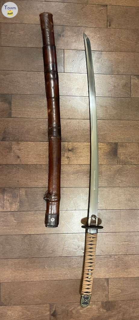 Photo of Authentic Original WWII Japanese Samurai Sword $2800