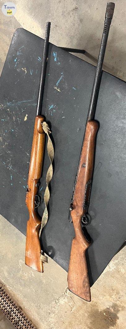 Photo of Mossberg 16 gauge and Cooey 22