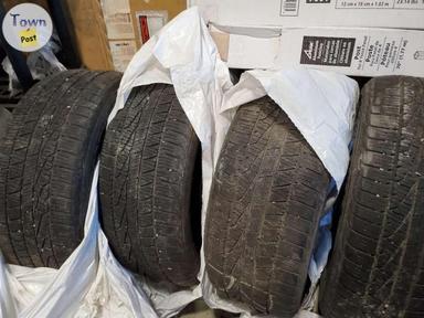 Photo of  4 Used Goodyear m+s tires 225/50 17s - 2