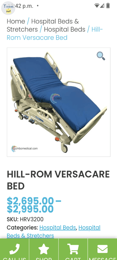 Photo of Used hospital bed for sale  - 1