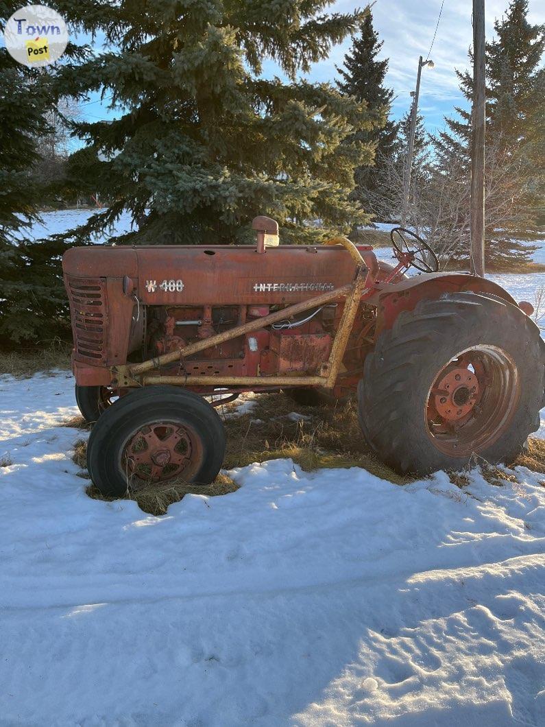 Photo of Antique international tractor 