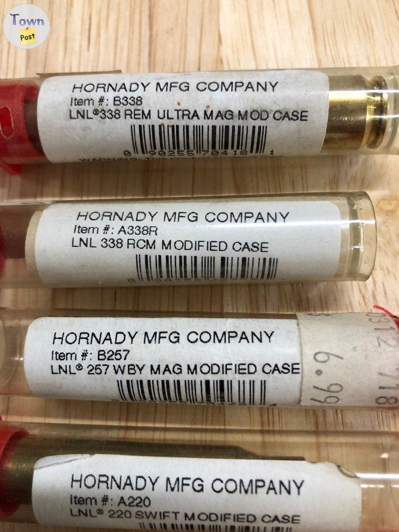 Photo of Hornady modified cases