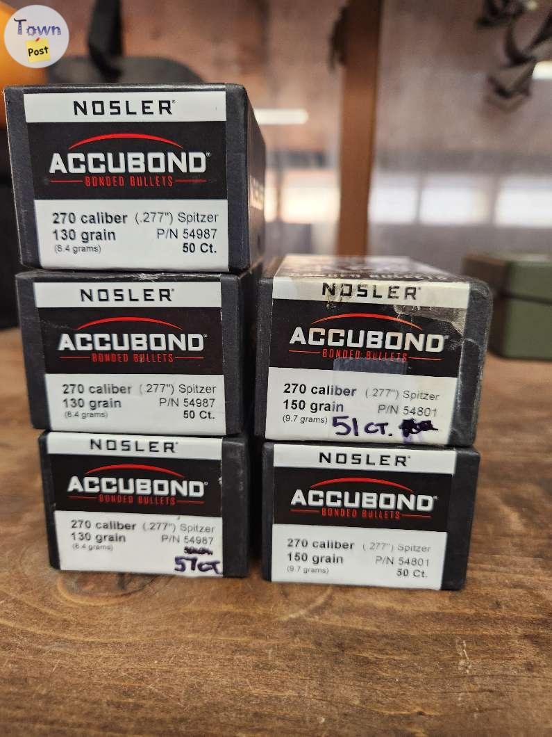 Photo of Nosler Accubonds 277.