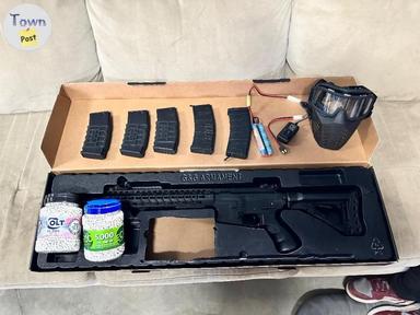 Photo of CM16 SRXL Airsoft Rifle with Accessories  - 1