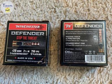 Photo of 410ga shotgun ammo defender Winchester - 1