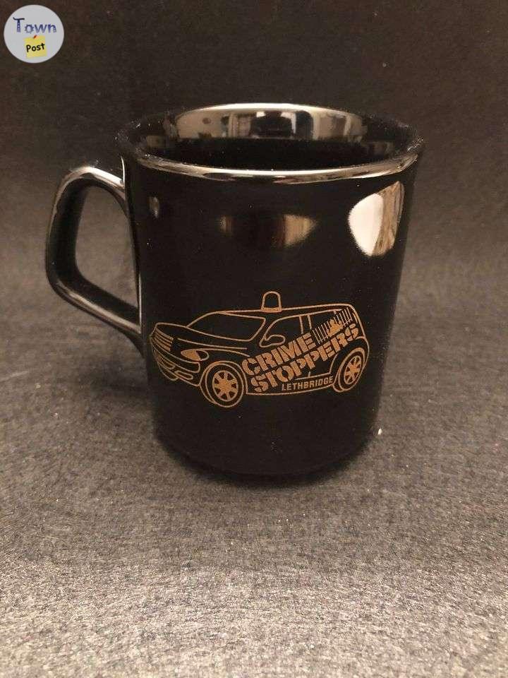 Photo of Vintage Lethbridge Crime Stoppers Police Pt Cruiser  Police Mug