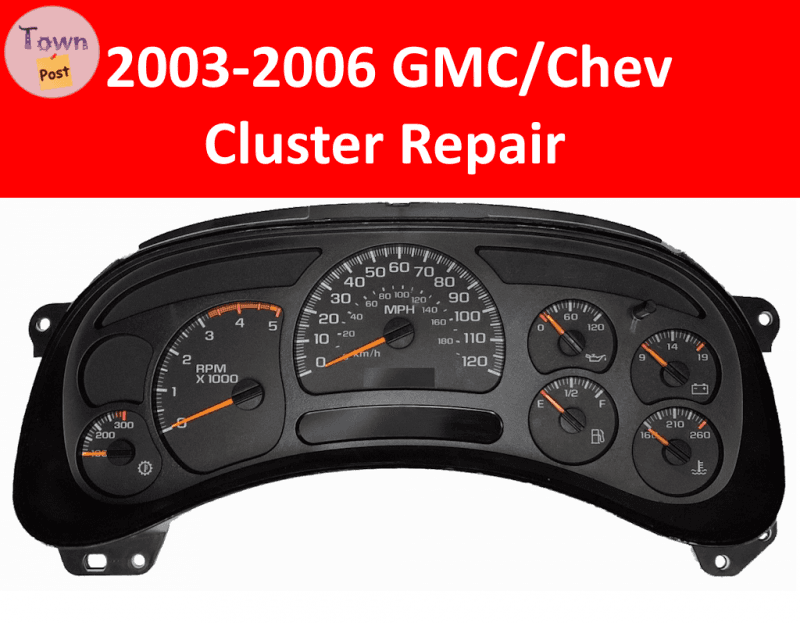 Photo of 2003-2006 GMC/Chev clusters & other Automotive Electronics Repair