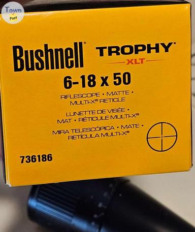 Photo of BUSHNELL TROPHY XLT 6-18x50 Scope - 2