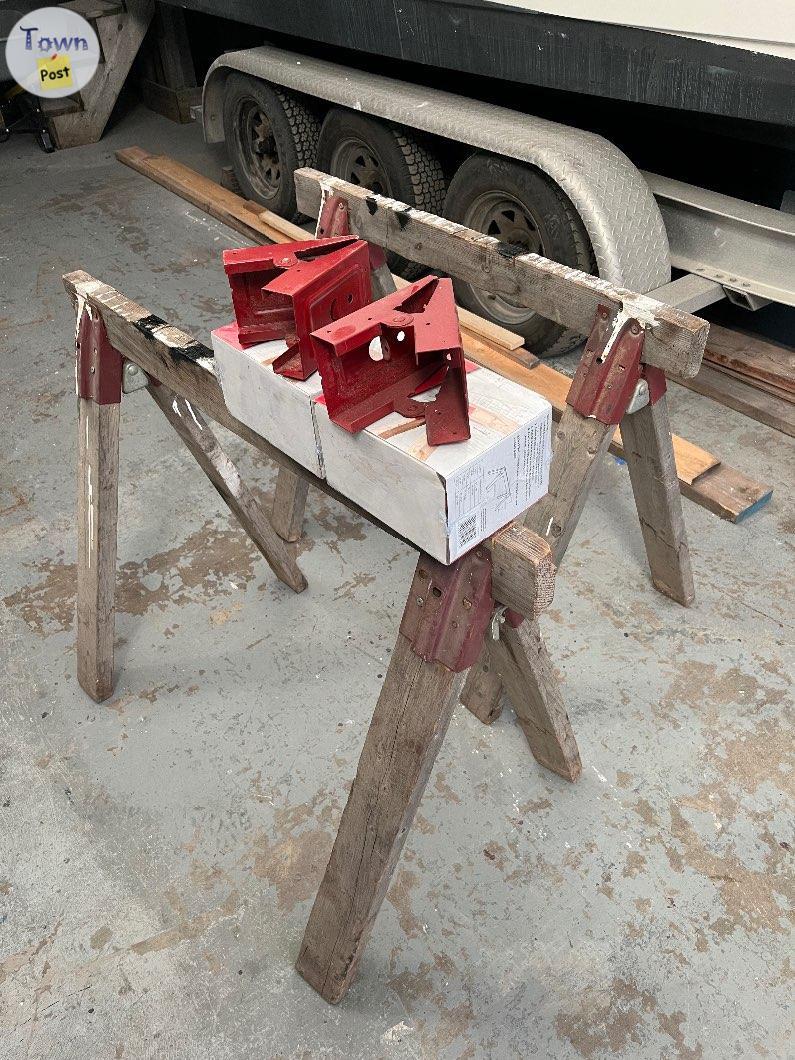 Photo of Saw horse brackets