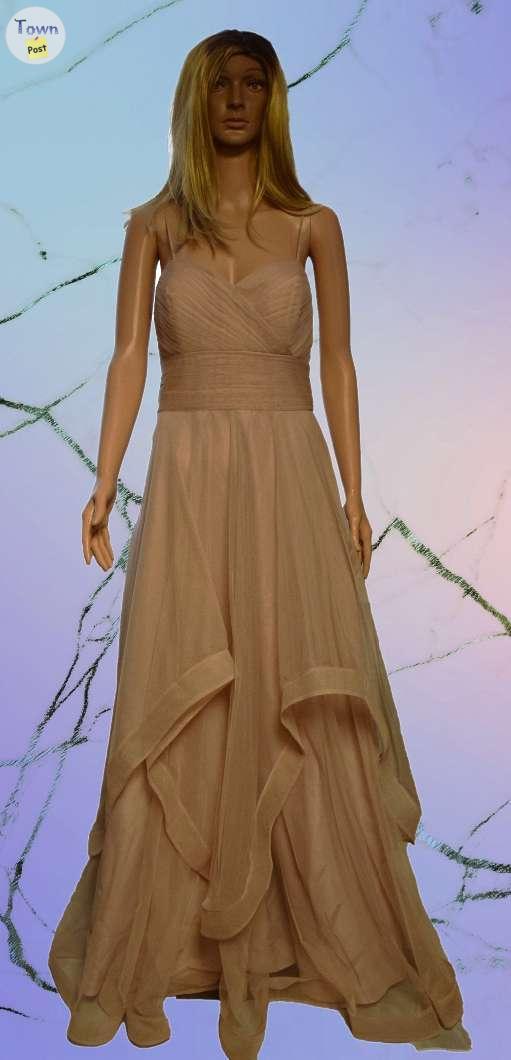 Photo of Blush Coloured Graduation/Bridesmaid/Evening Gown