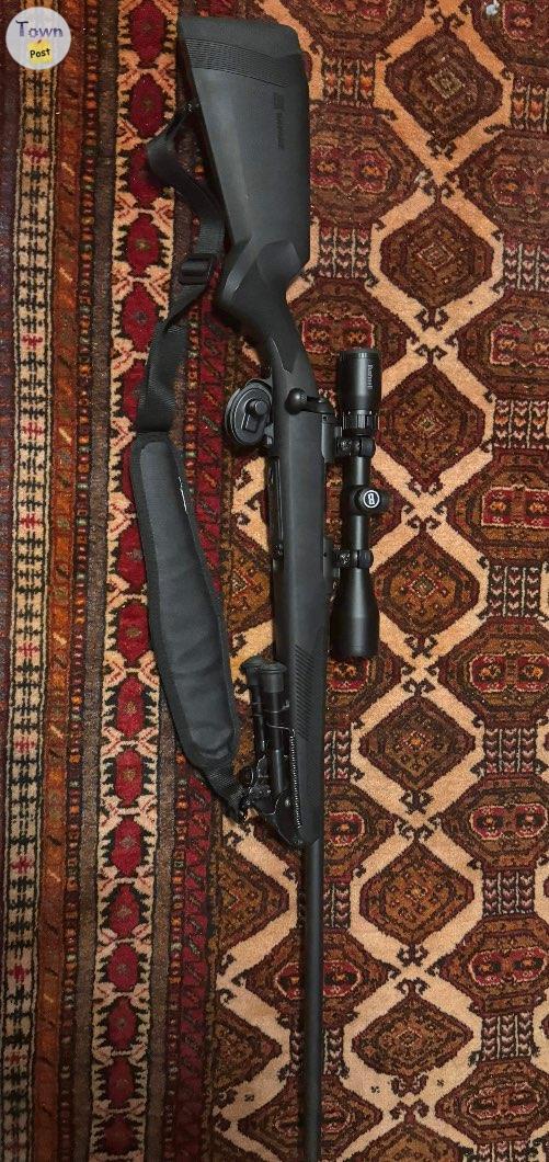 Photo of  savage 110 model 300 WSM. Scope 