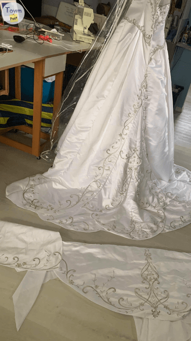 Photo of Jasmine Wedding Gown  (Sz12)  $385 - 1