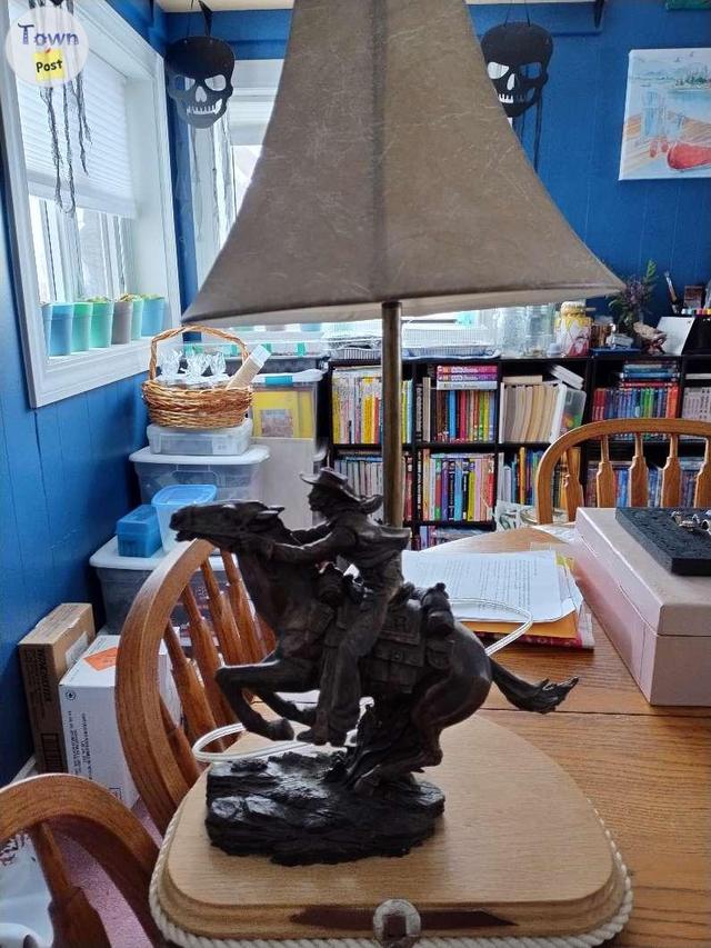 Photo of Unique cowboy lamp 