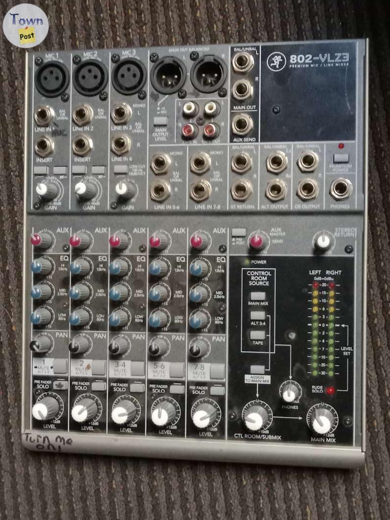 Photo of mic/line mixer