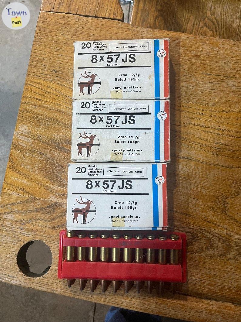 Photo of 8-57 ammo 