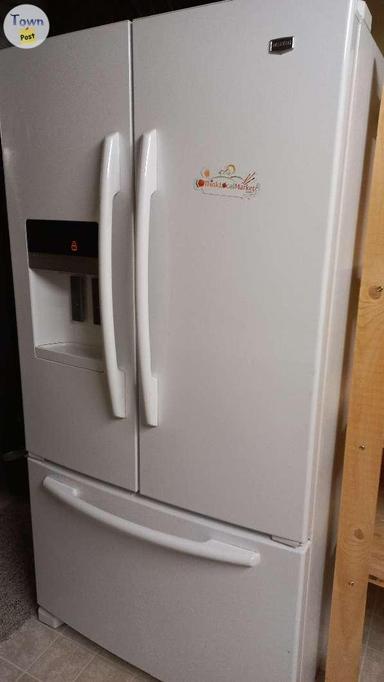 Photo of Maytag 2011 French Door Refrigerator and Freezer. Water and Ice Dispenser - 1