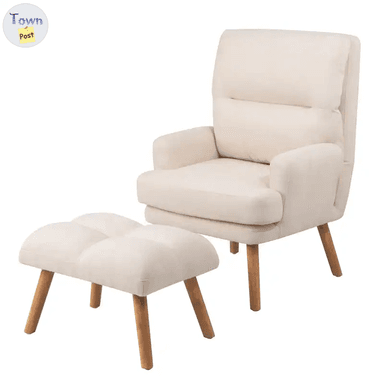 Photo of Accent Chair and Ottoman - 1