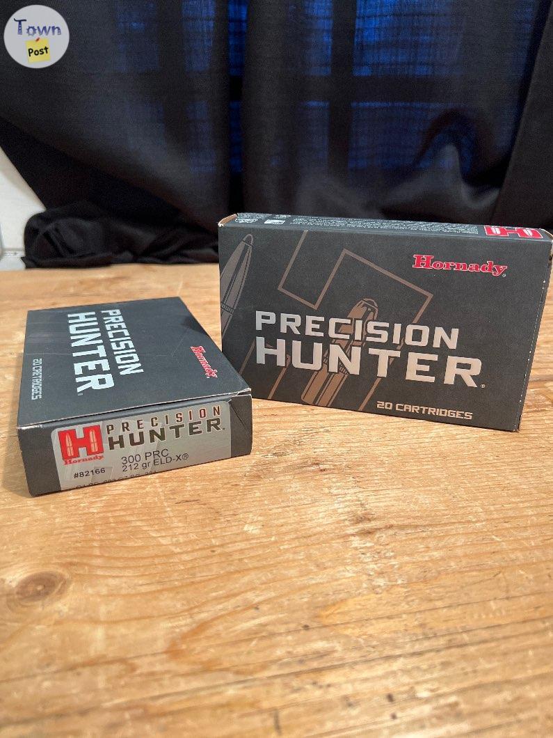 Photo of 300 PRC Hornady ELD-X Precision Hunter 