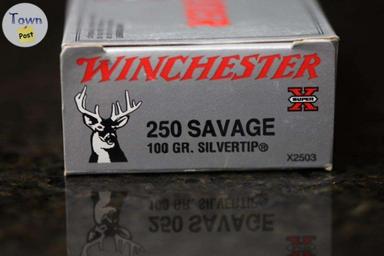 Photo of 250 Savage - 250-3000 - Silvertip - Winchester Factory Ammunition - 1